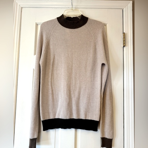 Saks Fifth Avenue Sweaters - SAKS 5th AVENUE mock turtle neck cashmere sweater